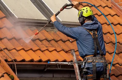 Démoussage et hydrofuge de toiture à Wulverdinghe